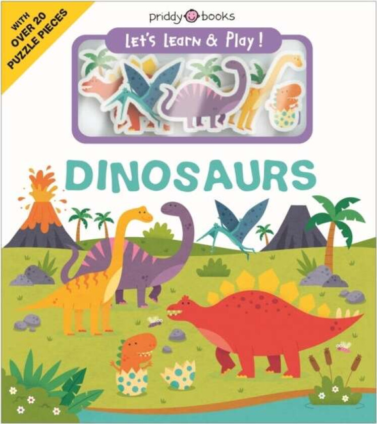 Let's Learn & Play Dinosaurs av Roger Priddy