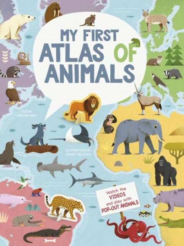 My First Atlas of Animals av Cristina Banfi