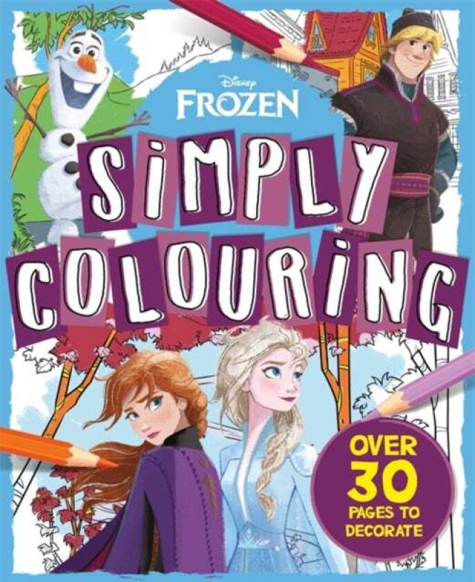 Disney Frozen: Simply Colouring av Walt Disney