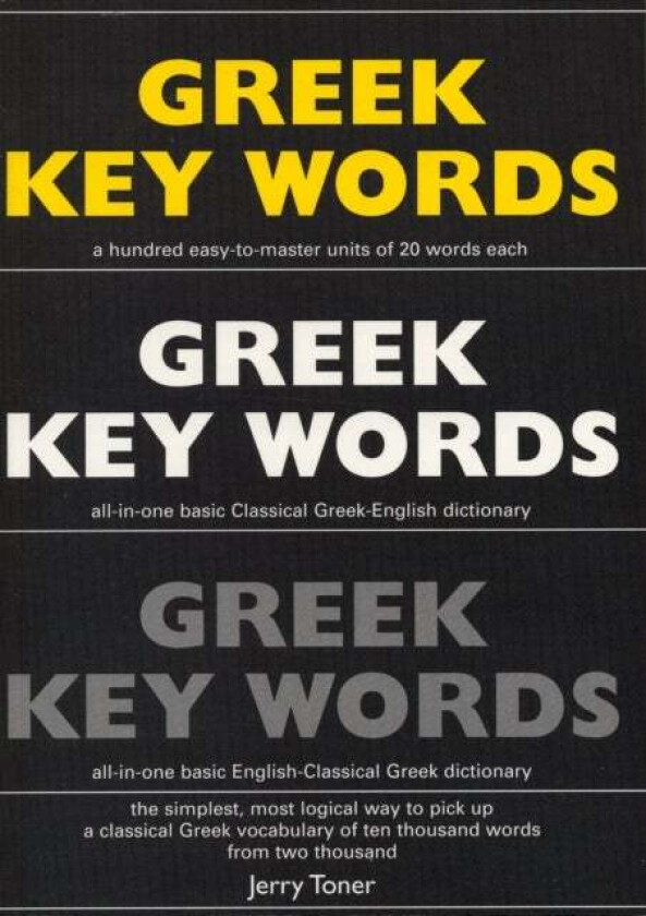 Greek Key Words av Jerry Toner