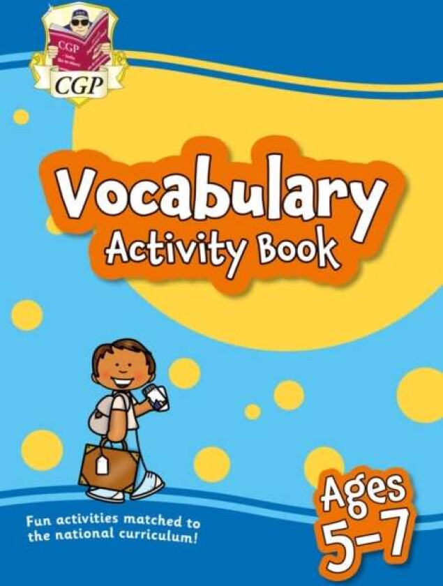 Vocabulary Activity Book for Ages 5-7 av CGP Books