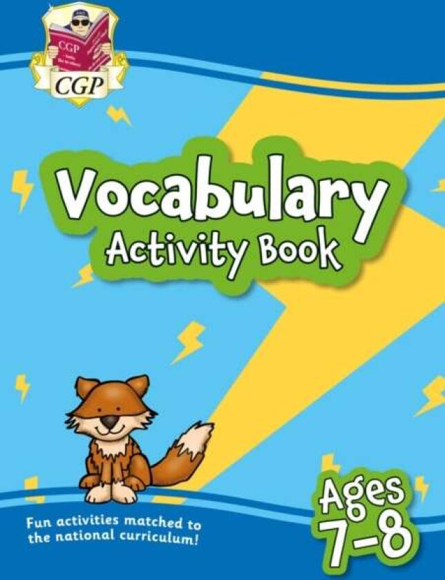 Vocabulary Activity Book for Ages 7-8 av CGP Books