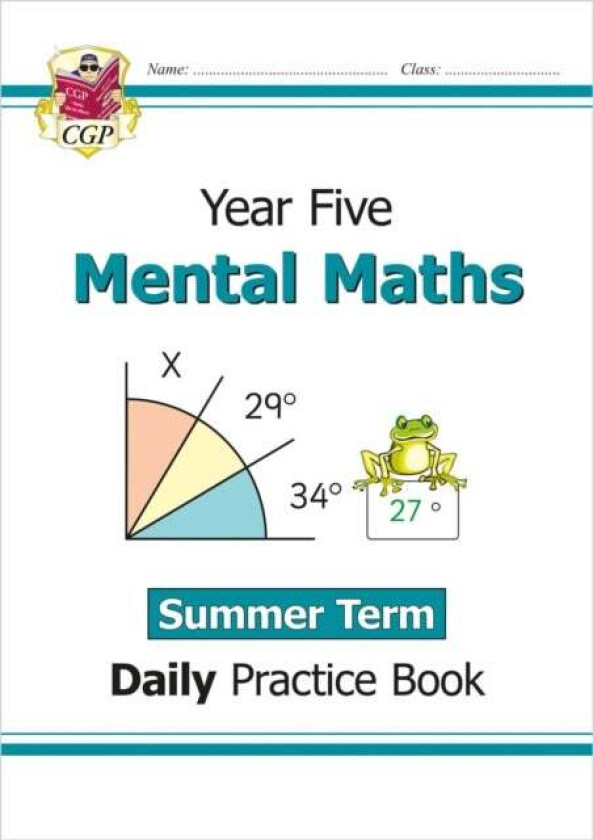 KS2 Mental Maths Year 5 Daily Practice Book: Summer Term av CGP Books