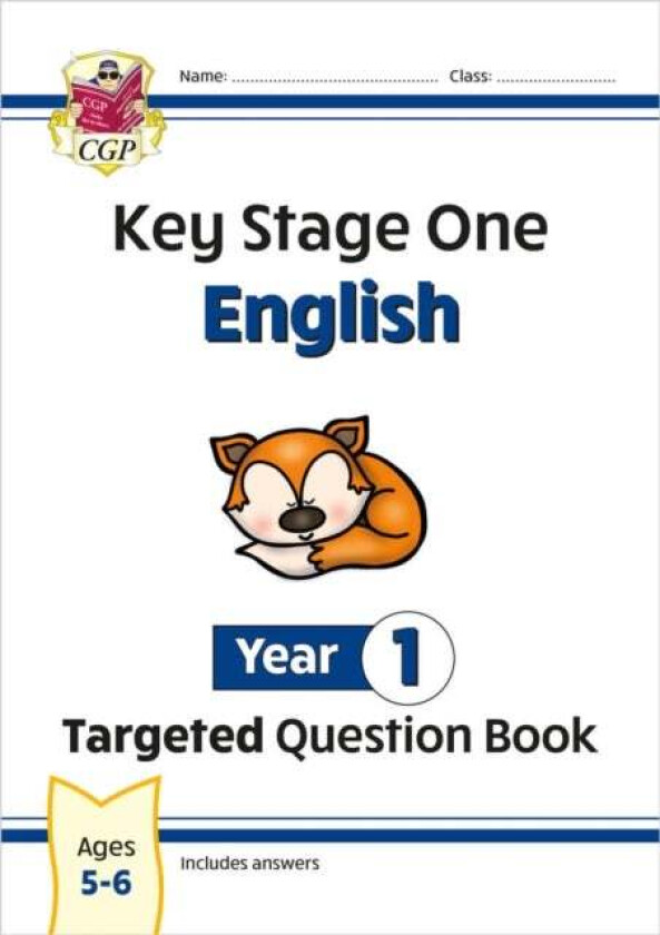 KS1 English Year 1 Targeted Question Book av CGP Books