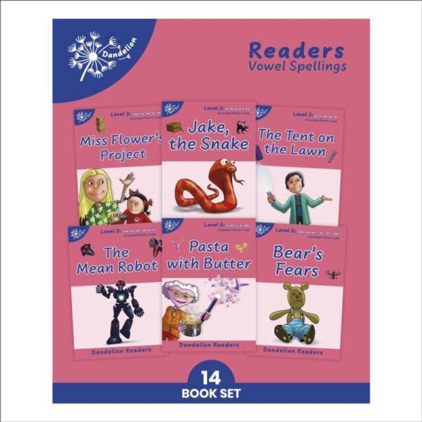 Phonic Books Dandelion Readers Vowel Spellings Level 3 av Phonic Books