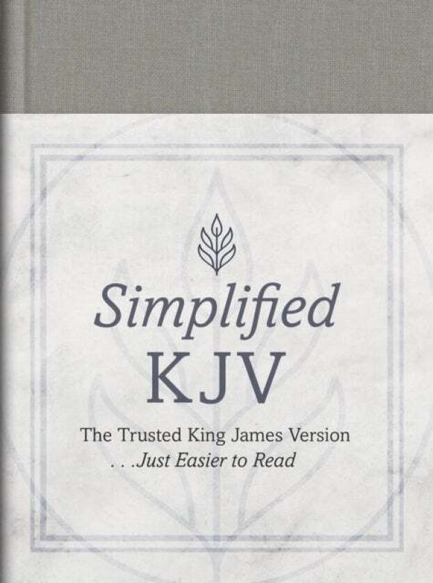 The Barbour Simplified KJV [Pewter Branch] av Compiled by Barbour Staff