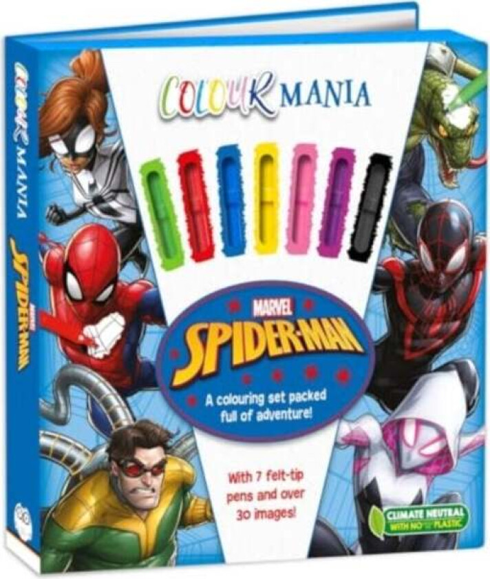 Marvel Spider-Man: Colourmania av Marvel Entertainment International Ltd