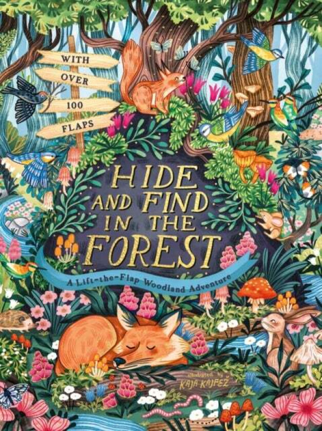 Hide and Find in the Forest: A Lift-the-Flap Woodland Adventure av Scholastic