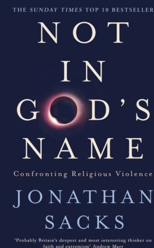 Not in God's Name av Jonathan Sacks