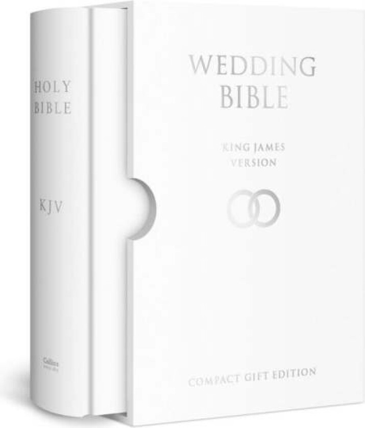 HOLY BIBLE: King James Version (KJV) White Compact Wedding Edition av Collins UK