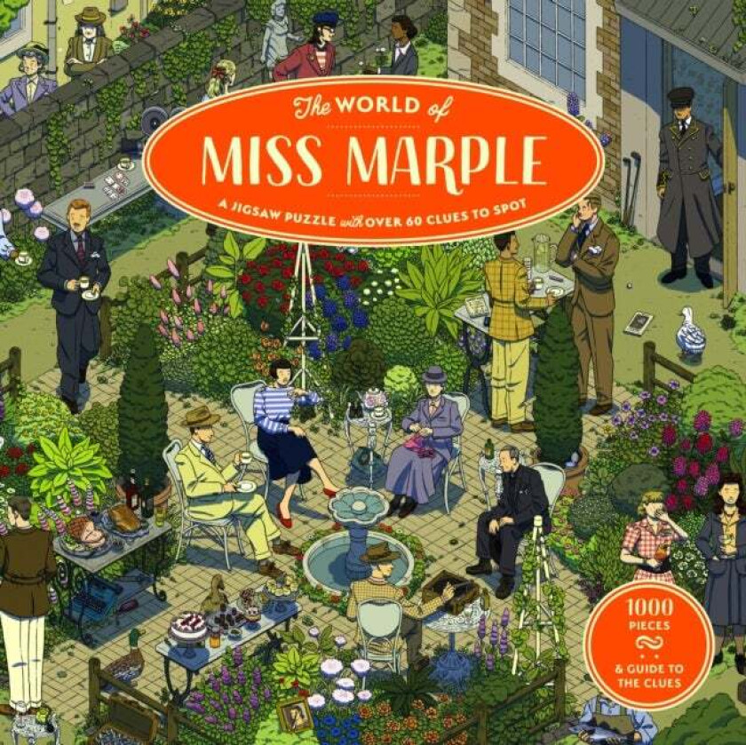 The World of Miss Marple A 1000-piece Jigsaw Puzzl av Chris Chan Agatha Christie Ltd