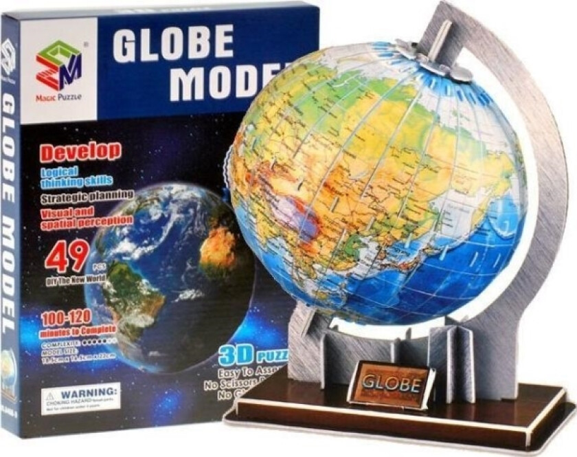 Globus 3D Spatial Puzzle 49 Elements Za0936