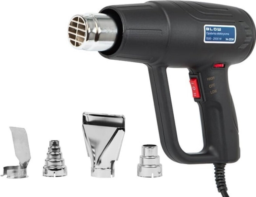 14-233# Varmepistol 2000W 300-600St Slag