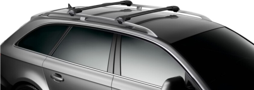 Thule Wingbar Edge 9581B, Takstativ, Tak-Montert, Sort