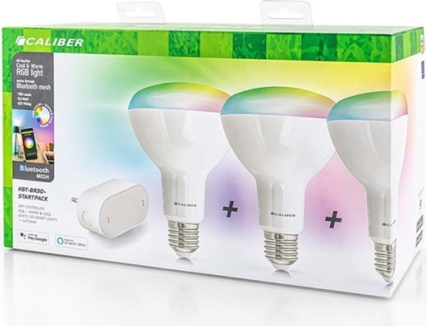 Br30 Smart Home Starterpack Led-Pære Hvid/Multi