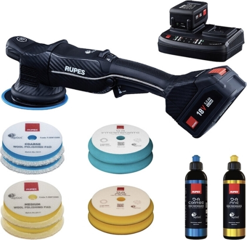 Bilde av Hlr15 Bigfoot Ibrid Polisher Bas Kit Ø125mm