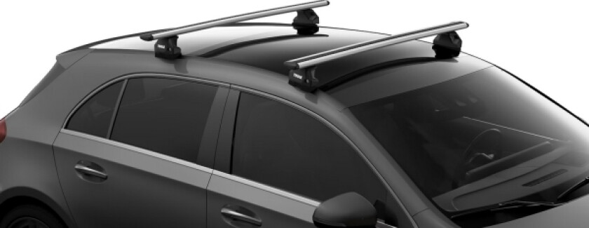 Thule Fixpoint Evo, Sort, 100 Kg, Wingbar Evo, Wingbar, Wingbar Edge, Slidebar, Squarebar Evo, Probar Evo