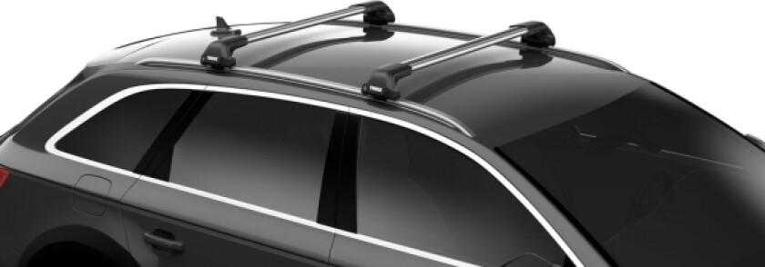 Thule Flush Rail Edge, Sort, 75 Kg