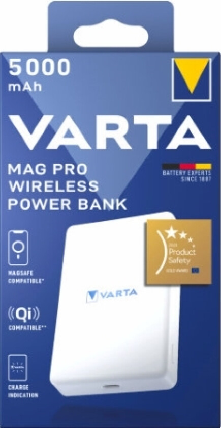 Powerbank Varta Powerbank Varta Mag Pro Wireless 5000Mah