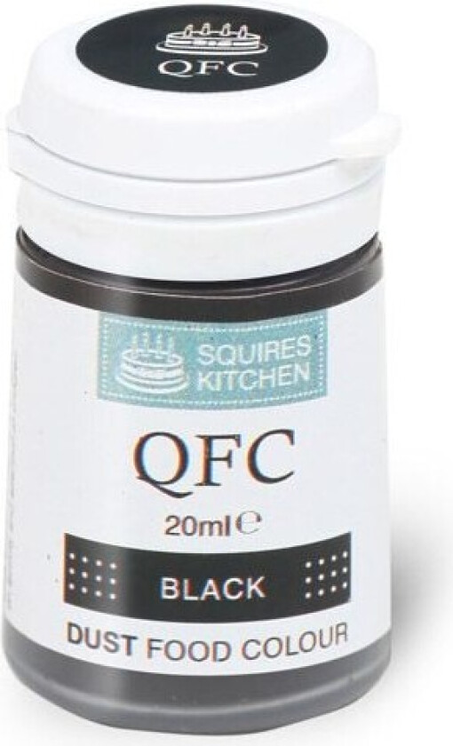 SK QFC pulverfarge Svart, 4g