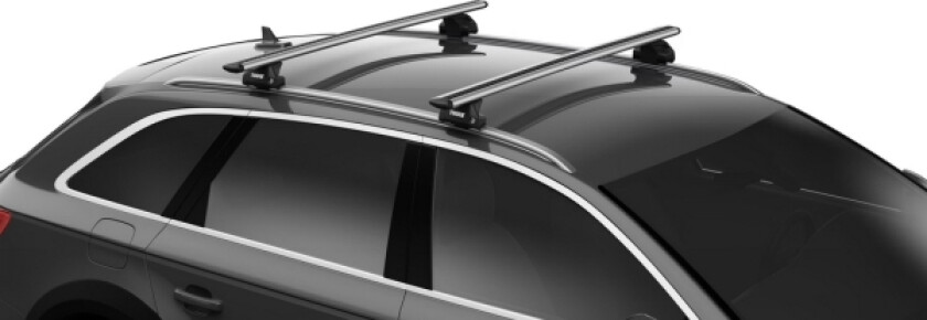 Thule Flush Rail Evo basesett for takstativsystem - 4-pakning