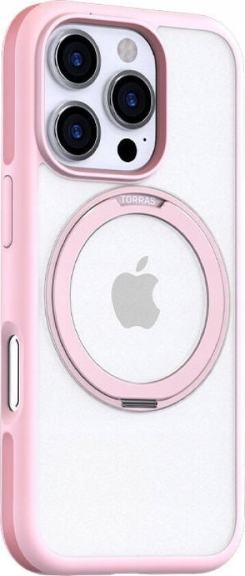 Torras Ostand R Fusion Case For Iphone 16 Pro (Pink)