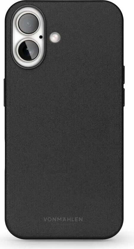 iPhone 16 Like Leather Deksel - MagSafe Kompatibel - Black