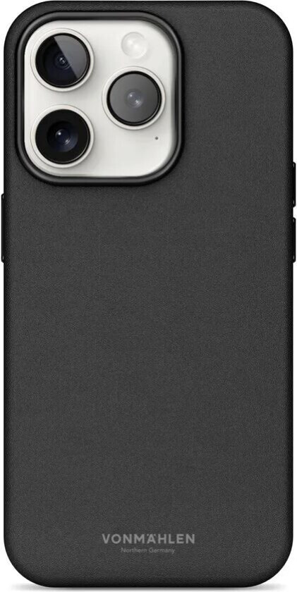 iPhone 16 Pro Like Leather Deksel - MagSafe Kompatibel - Black