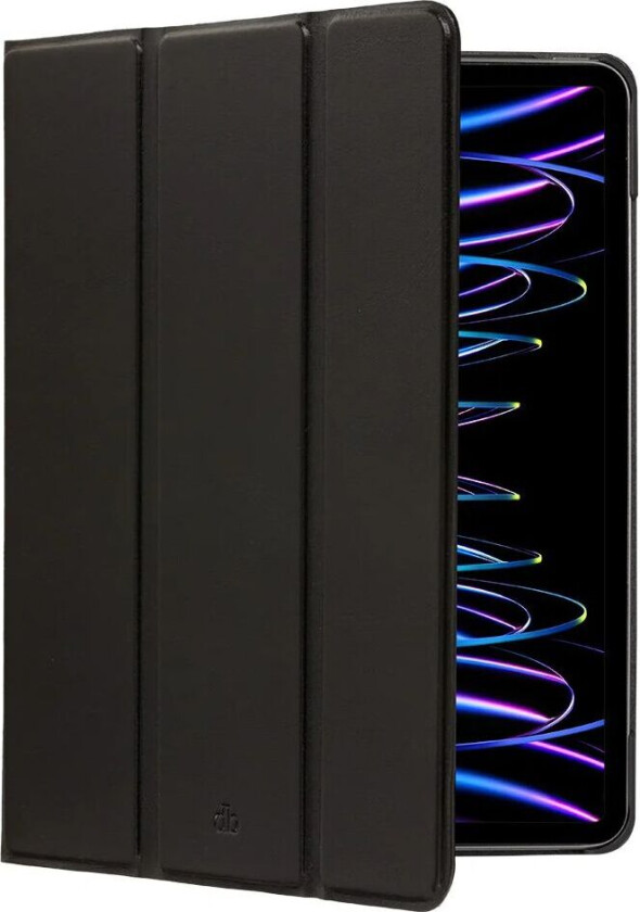 iPad Air 11" (2024) dbramante1928 Risskov Miljøvennlig Flippdeksel i Skinn - Svart