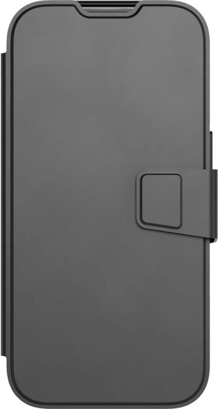 iPhone 16 Tech21 Evo Lite Wallet Flippdeksel i Skinn med Lommebok - Svart