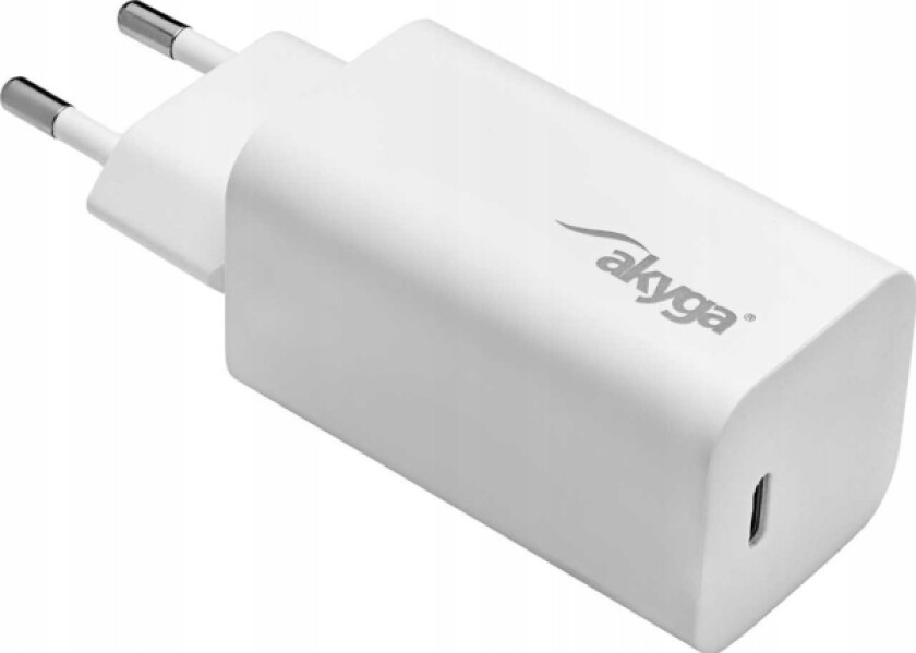 Ak-Ch-23 65W Usb-C Pd Gan Nettlader 5-20V / 3-3,25A Hvit