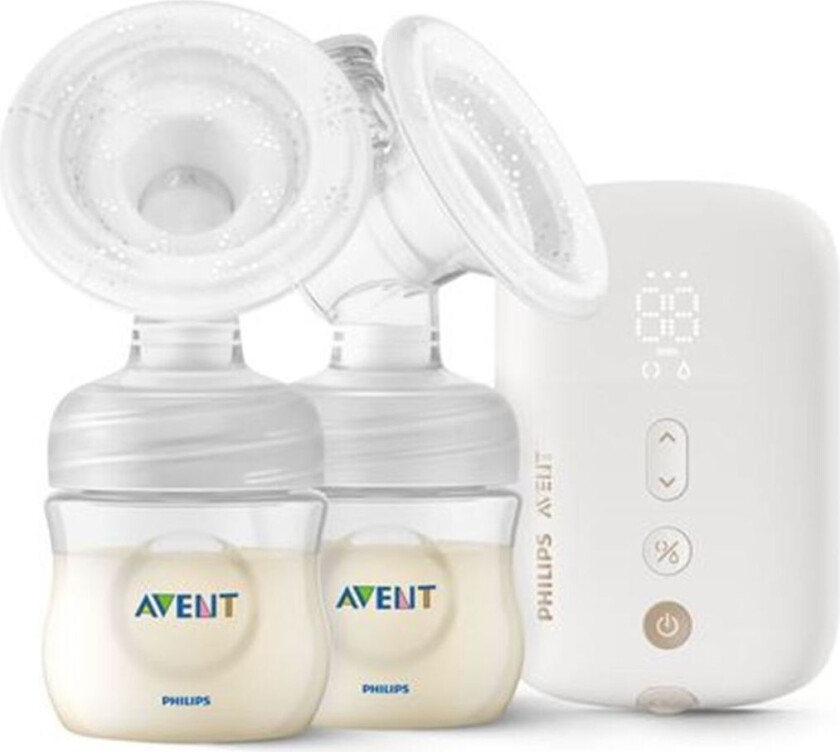 Bilde av AVENT Dobbel Elektrisk brystpumpe med lader