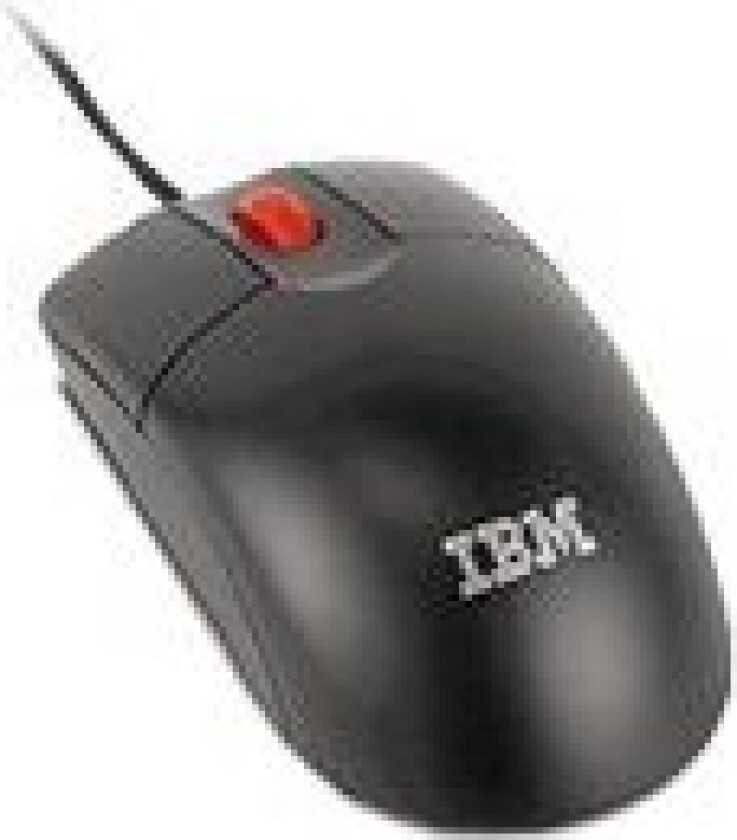 - Mus - Optisk - 3 Knapper - Kablet - Usb - Beksvart