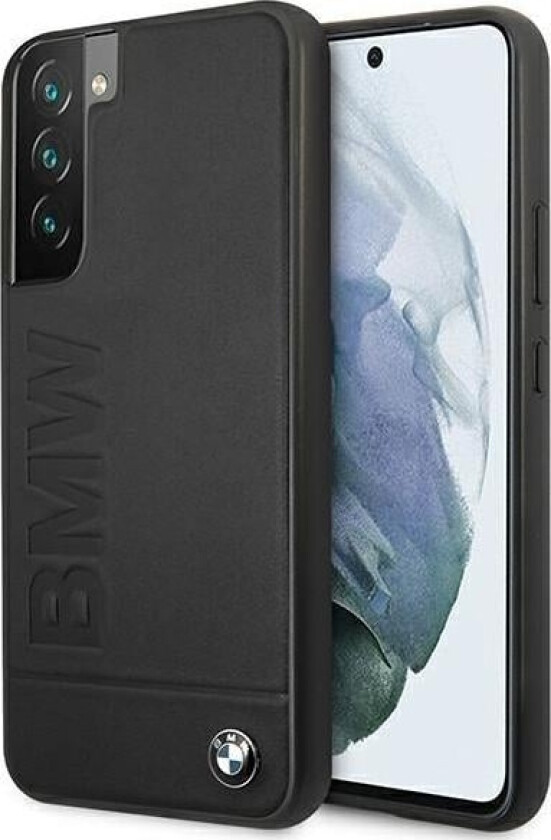 Bmw-Deksel Bmw Bmhcs22msllbk Samsung Galaxy S22+ Plus Czarny/Svart Hardcase Signaturlogo Impressum