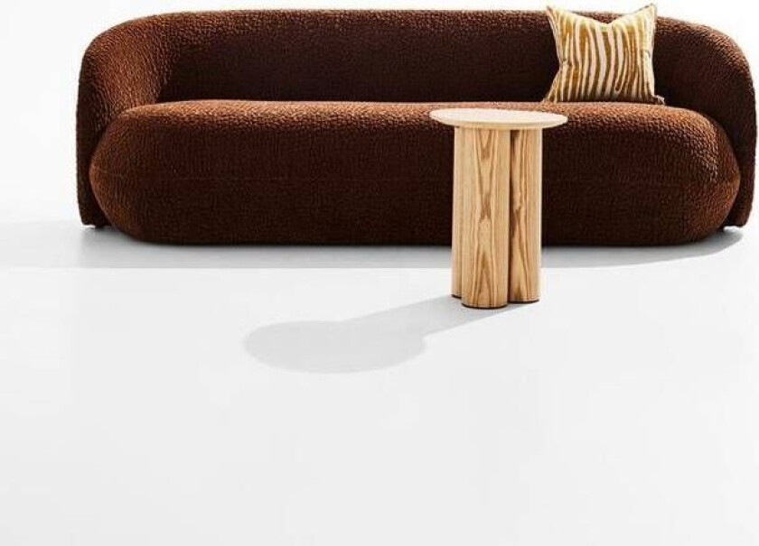 Bloom soffa 3-sits Brune
