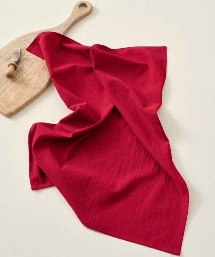 kjøkkenhåndkle 1-pk Rød