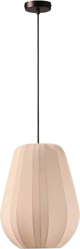 hengelampe Helin, beige, Ø 30 cm, stoff