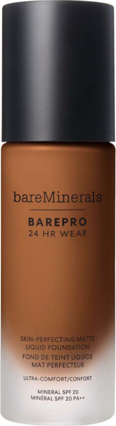 BarePro 24H Matte Liquid Foundation Deep 55 Warm