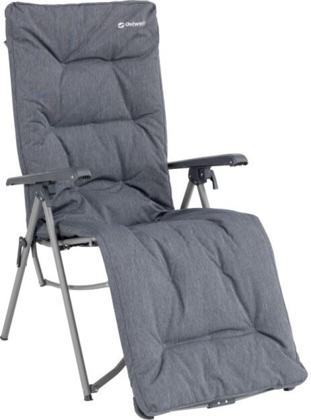 Bilde av Torch Lake, 135 Kg, Campingstol, 4 Ben, 9,9 Kg, Polyester, Stål, Svart, Grå