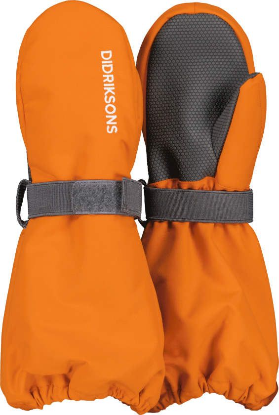 Biggles Mitten Orange Jam 6-8 år