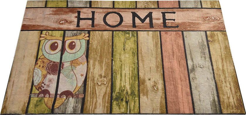 Dørmatte Home Owl -