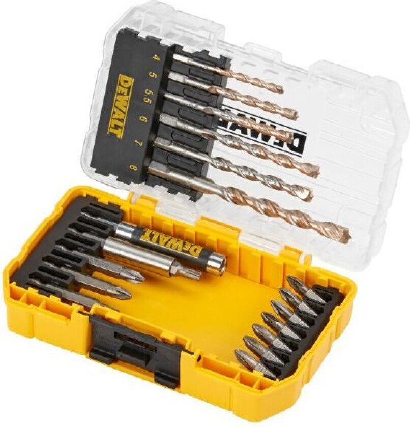 Dewalt DT70712-QZ Mørtelborsett 19 deler