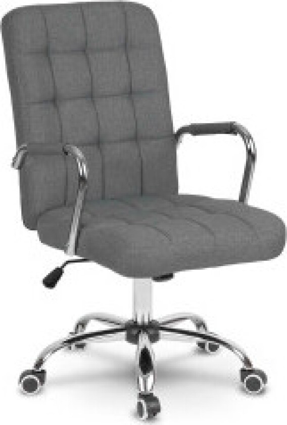 Ergonomisk kontorstol Benton i grått stoff