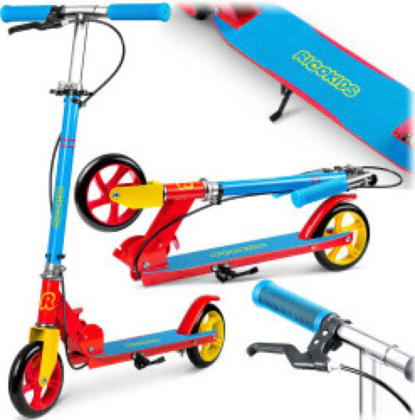 Blå-rød sparkesykkel Kodi fra Ricokids