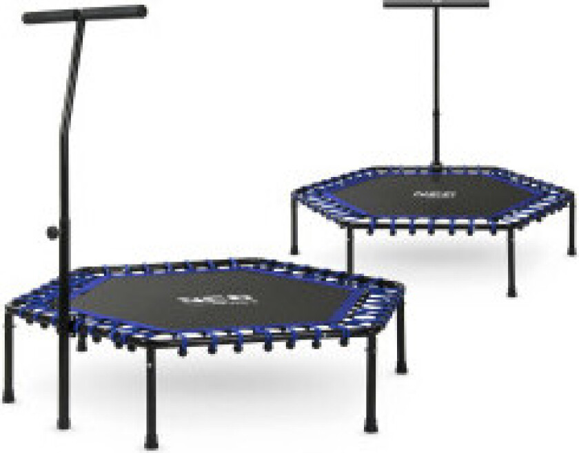 Fitness Trampoline med Håndtak 127 cm Neo-Sport - Heksagonal Blå