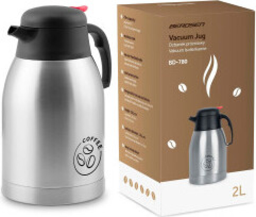 Vakuumisolert kaffekanne 2L Berdsen BD-780