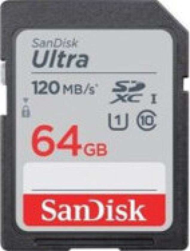 SanDisk SDXC Ultra 64GB - SDSDUNB-064G-GN6IN