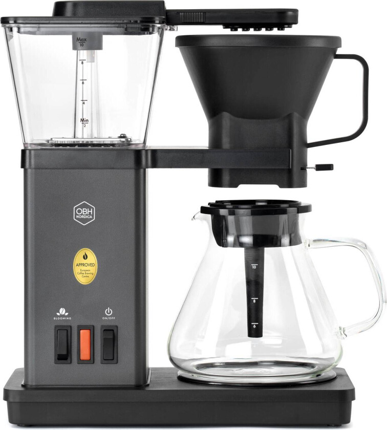 OBH NORDICA Blooming kaffetrakter antrasittgrå