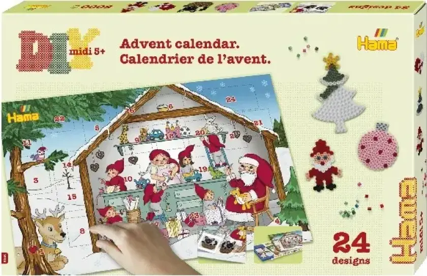 Hama - Midi beads - Advent Calendar (383046)