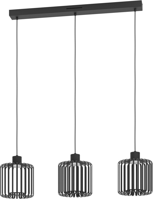 - Ginestrone-Z long table pendant black L90 - RGB + TW - Zigbee, Bluetooth